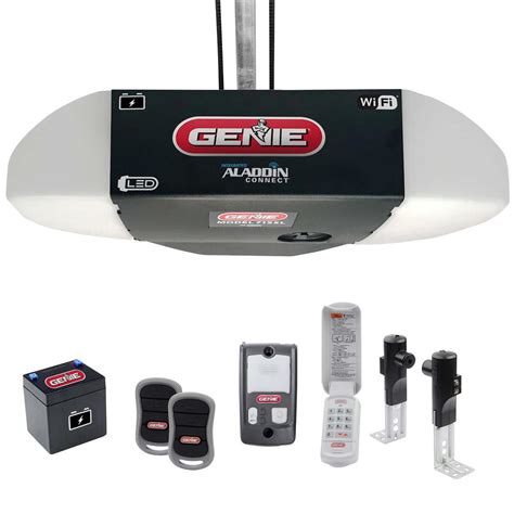 It conveniently and safely enables you to open and close your <b>garage</b> <b>door</b> and front gate, activate and deactivate your home’s security system, and turn on or off your interior and exterior lighting, appliances and electronics. . Genie garage door opener light timer